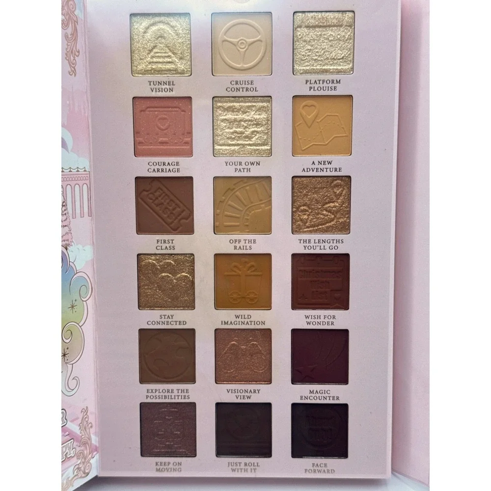 PLouise I Still Believe Eye and Face Palette 54 Shades P.Louise Express Pink NIB